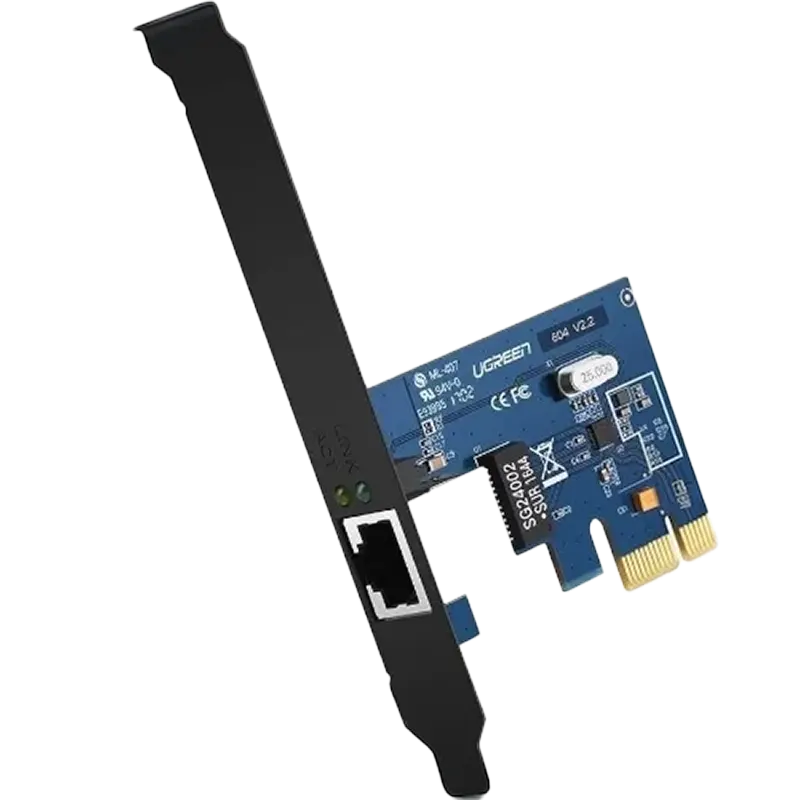 UGREEN US230 PCI-E to 4 Ports USB 3.0 & Gigabit Ethernet Port Mascom International.webp